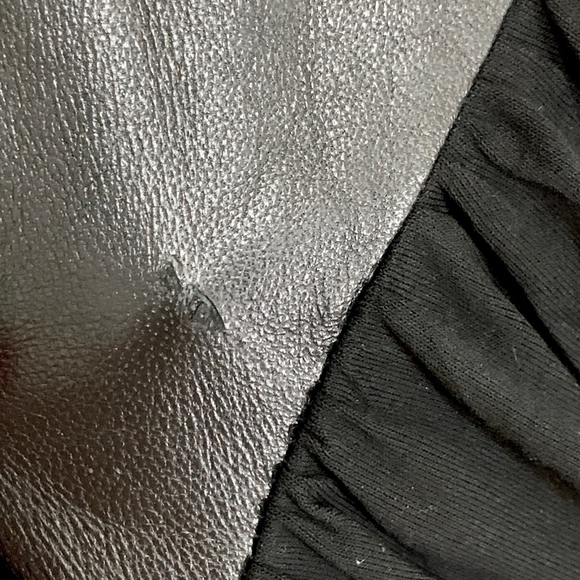 Elizabeth & James Black Draped Bodycon Dress - Picture 8 of 8